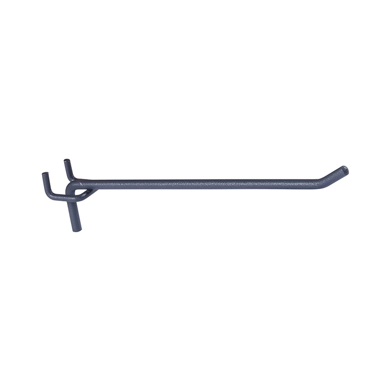 Pegboard Single-Prong Hook — Extra-Thick, High-Load Capacity, Secure & Stable