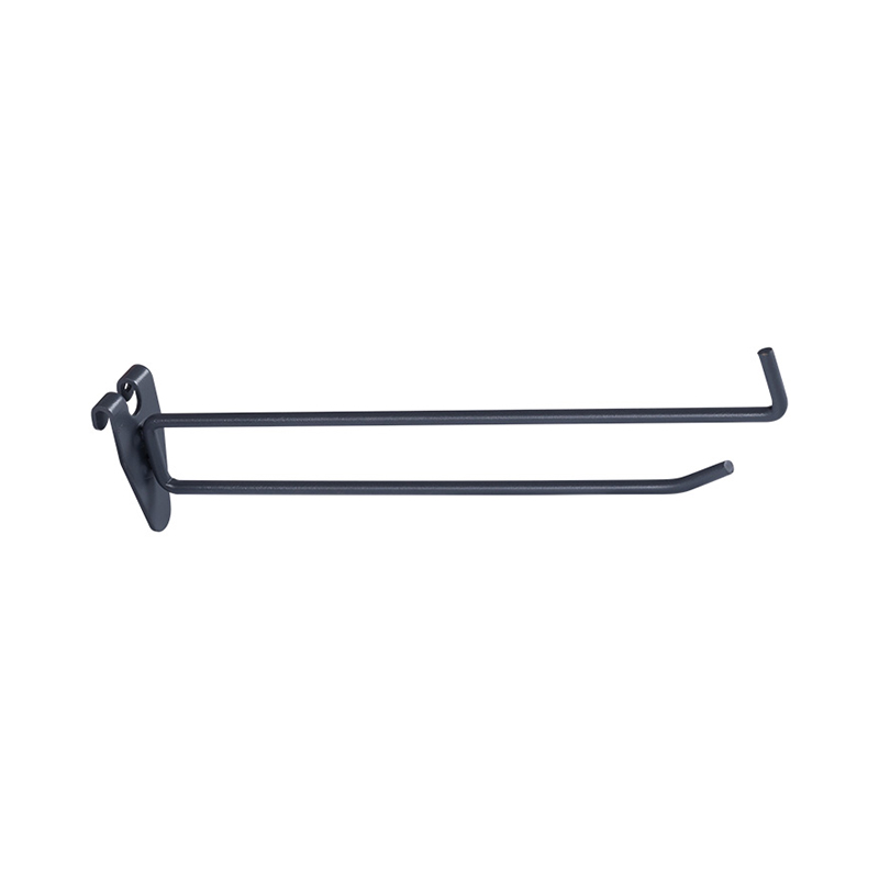 Pegboard Double-Wire Hook: Dual-Rod Design for Heavy Loads—Secure and Non-Slip