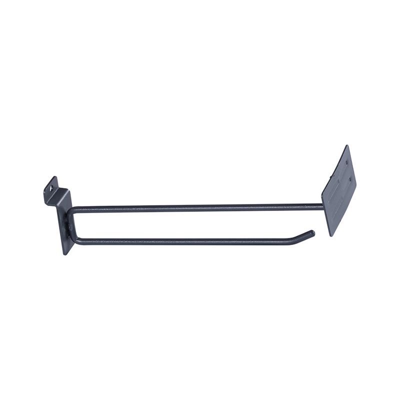 Slatwall Double-Wire Hook — Securely Displays Tagged Items Without Slipping