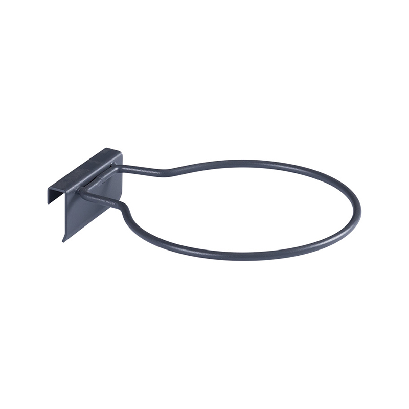 Single ball rack, clip-on installation model, dedicated rack for storing basketballs and soccer balls
