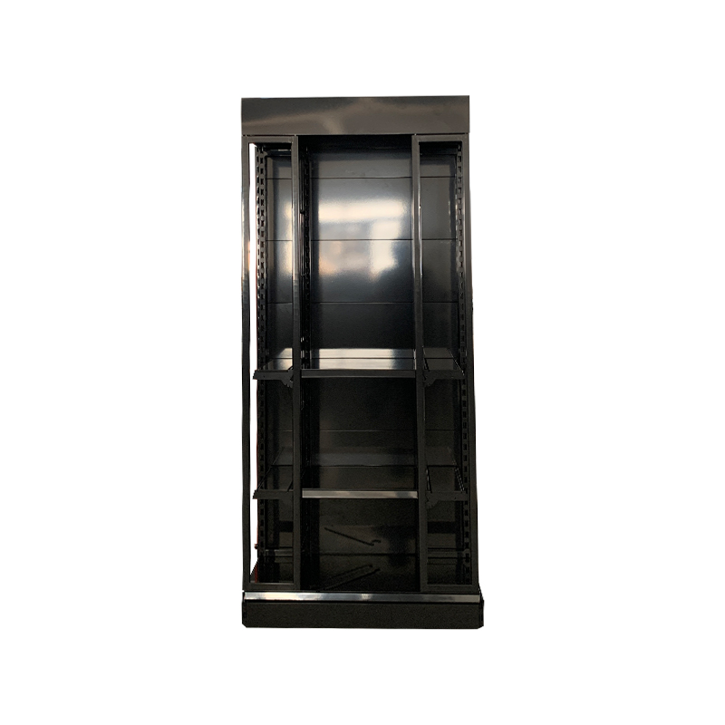 European-Style Adjustable-Base Three-Sided End Rack